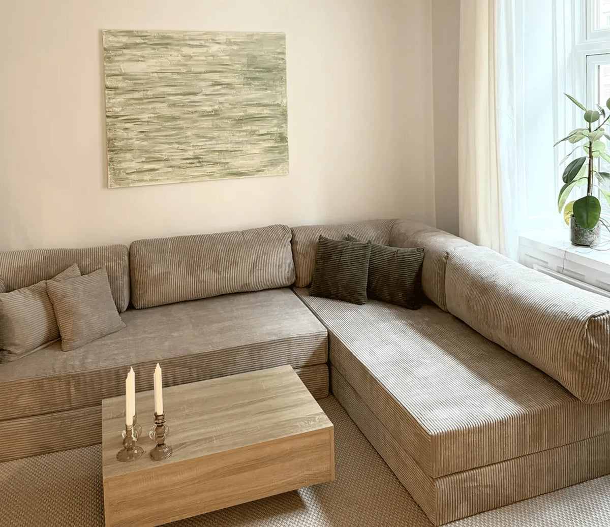 Ecksofa in L-Form: Ideen, Stile und Grundrisse – OMHU